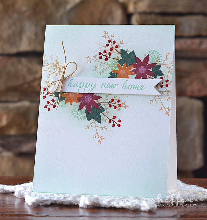STAMPS: Twig Wreath, Keep It Simple: Home<br />
<br />
DIES: Double-Ended Banner<br />
<br />...