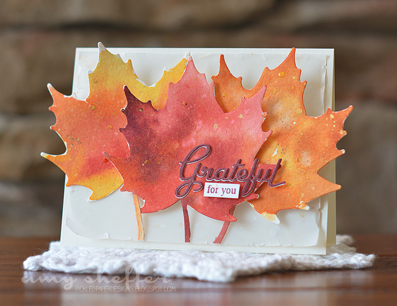 Stamps: Enclosed: Leaf<br />
<br />
Dies: Enclosed: Leaf<br />
<br />
Ink: Aged Mahogany,...