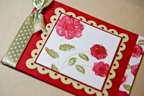 Remember, PTI Pure Poppy, PTI Spring Moss