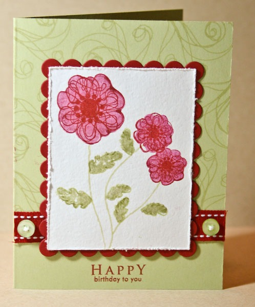 Remember, PTI Pure Poppy, PTI Spring Moss