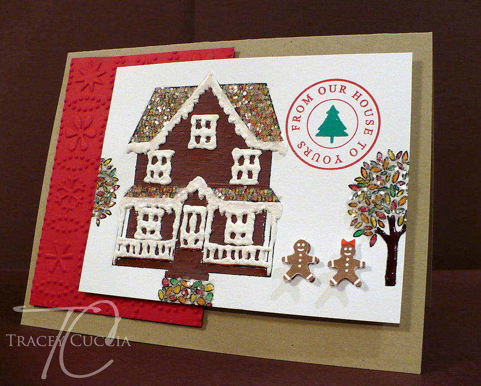 Boards &amp; Beams goes Gingerbread!  I got this great 'velvet' pen that makes the...