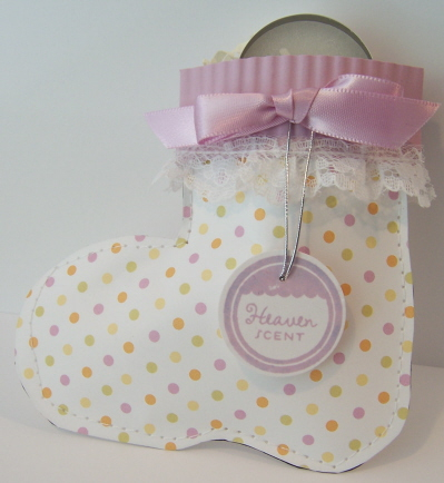 Heaven Scent<br />
<br />
This cut down, and sewn together version of the stocking stuffer...