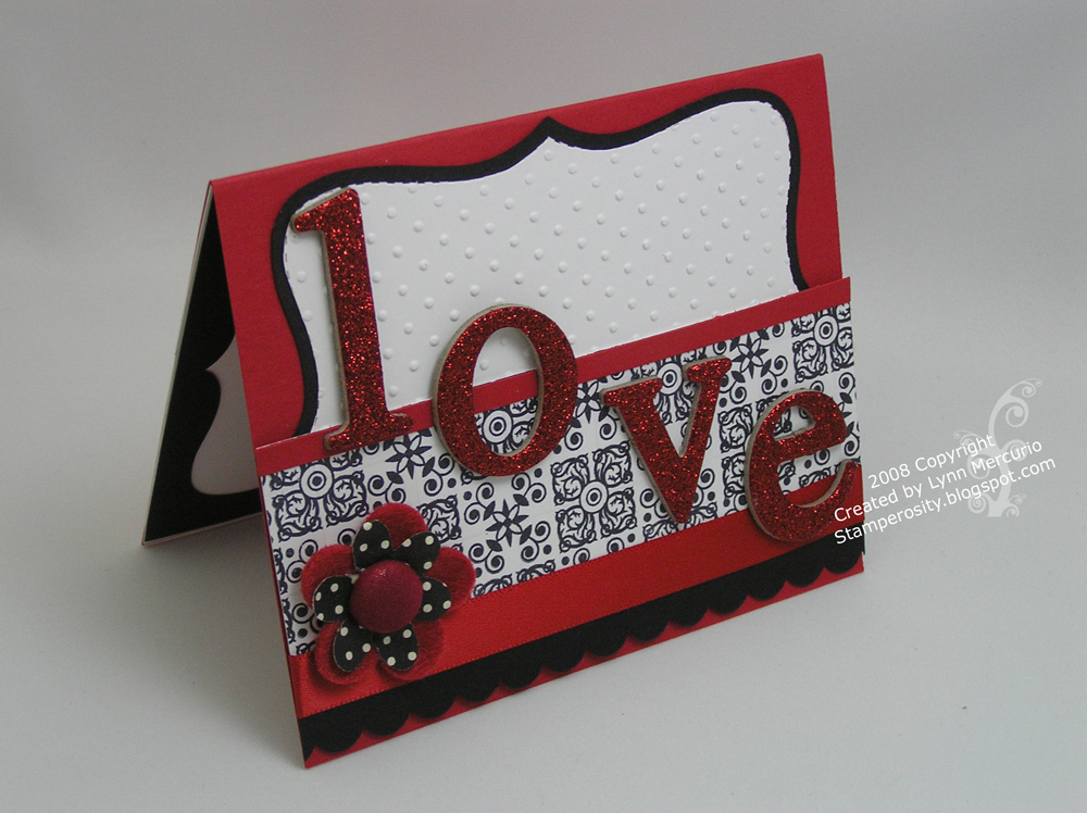 I created this card for a Blogger&#039;s Challenge.<br />
Stamps: Guide Lines (PTI); Papers:...