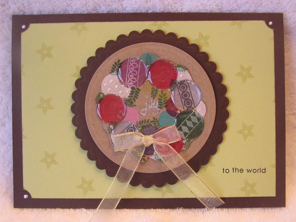 Ornament Wreath using Take a Bough