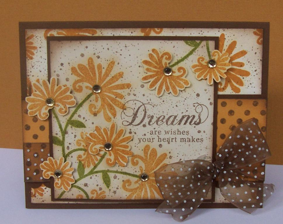 Spiral Bouquet Card