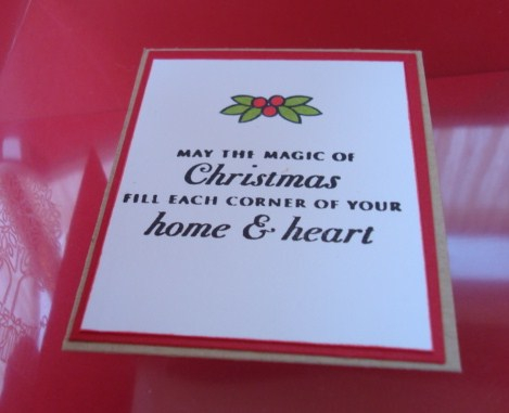 Home for the Holidays - inside