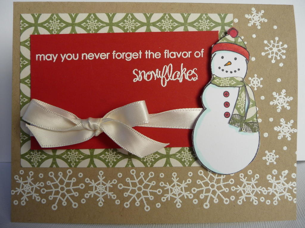 GSS-  Snowman card Michele Hetland aka Derbylea www.iamderby.blogspot.com