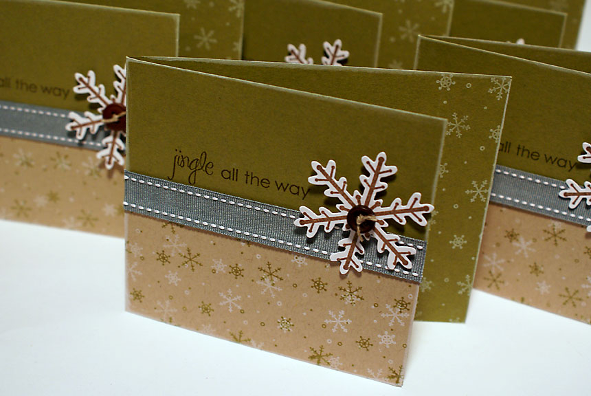 Stamps: Snowfall, Snowfall Additions (Papertrey Ink)<br />
<br />
Ink: Dark Chocolate, Ripe...