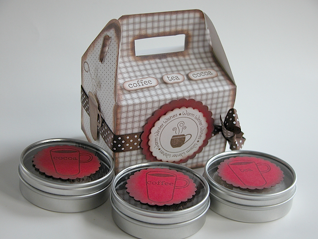 Stamps: Warm Happiness. Holiday Tags<br />
Paper: Pure Poppy, Vintage Cream, Chocolate Remix...