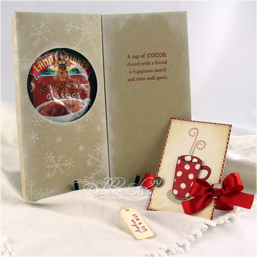 Sip, Stir, and Enjoy inside<br />
<br />
I created a card with a box in the front cover for...