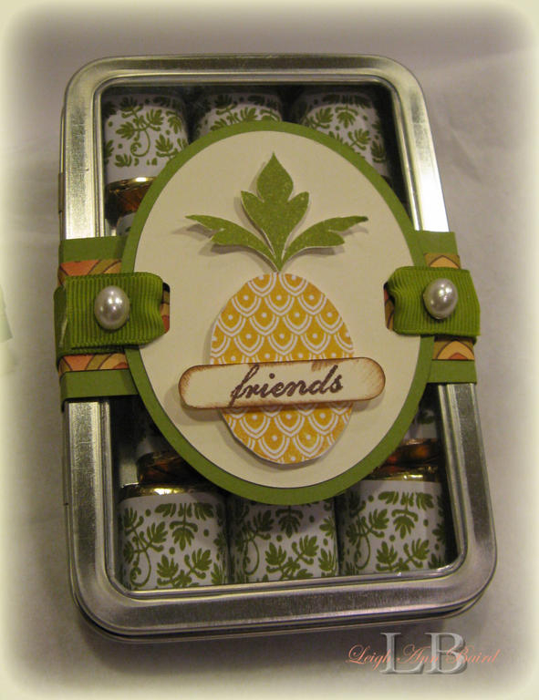 First Fruits nugget tin