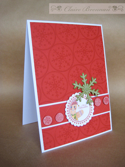 Used artwork I created to make holiday tags - then used them for cards!! Lol.