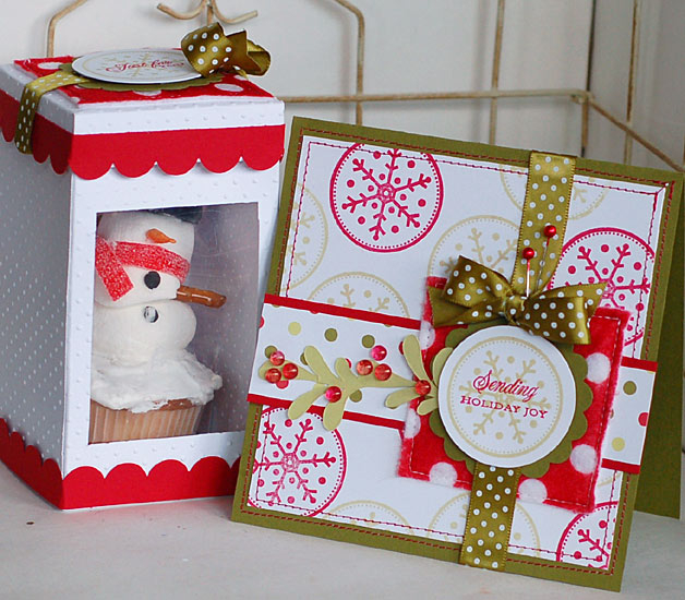 Stamps: 2008 Holiday Tags Collection<br />
Cardstock: Ripe Avacado, Spring Moss, Pure Poppy<br...