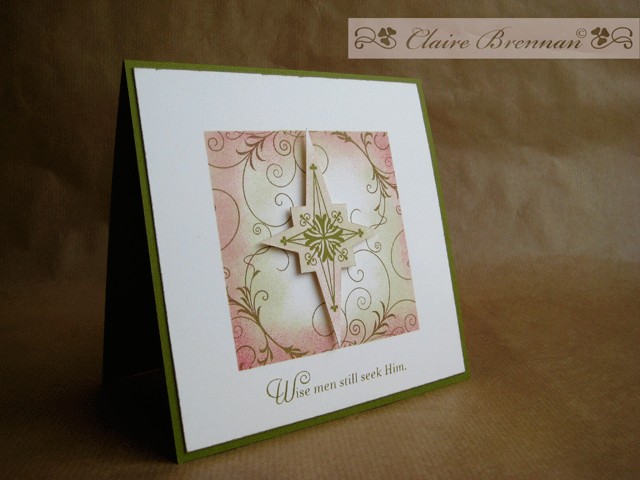 It&#039;s easy to add a little embellishment to this card - a simple detail will do - such as...