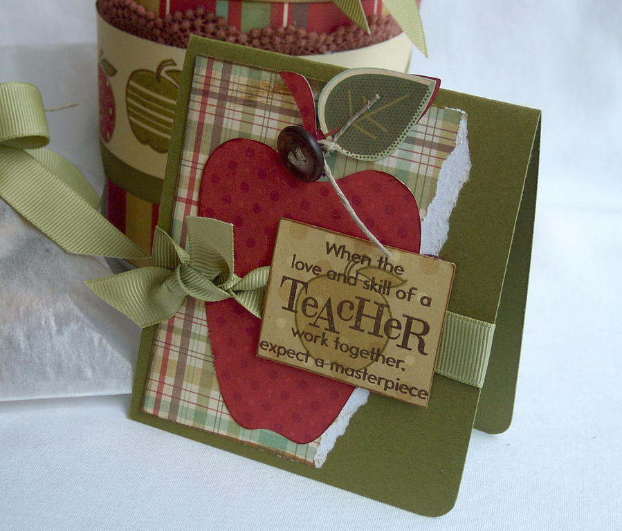 Papertrey Ink Supplies used:<br />
Stamps:<br />
Teacher's Apple stamp set<br />
Ink:<br...