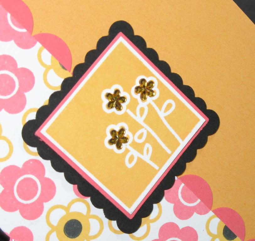 Stamps:  Out of the Box<br />
Paper:  SS White, Summer Sunrise, Berry Sorbet, Basic Black...
