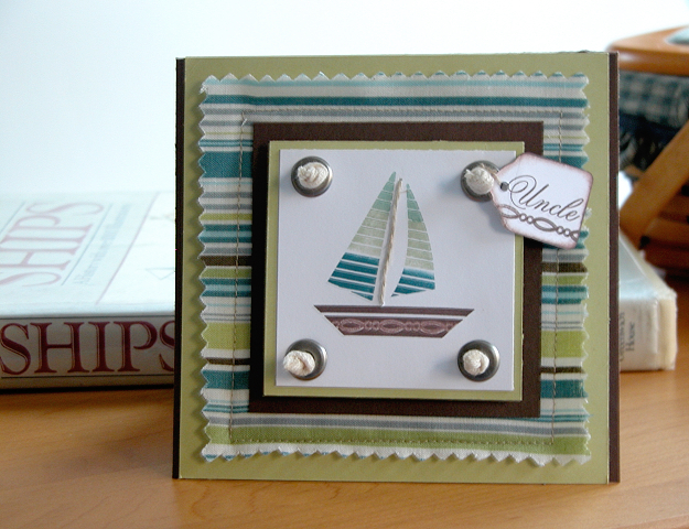 Men of Life &quot;Uncle&quot;<br />
Stamps: Men of Life<br />
Paper: Spring Moss, Dark...