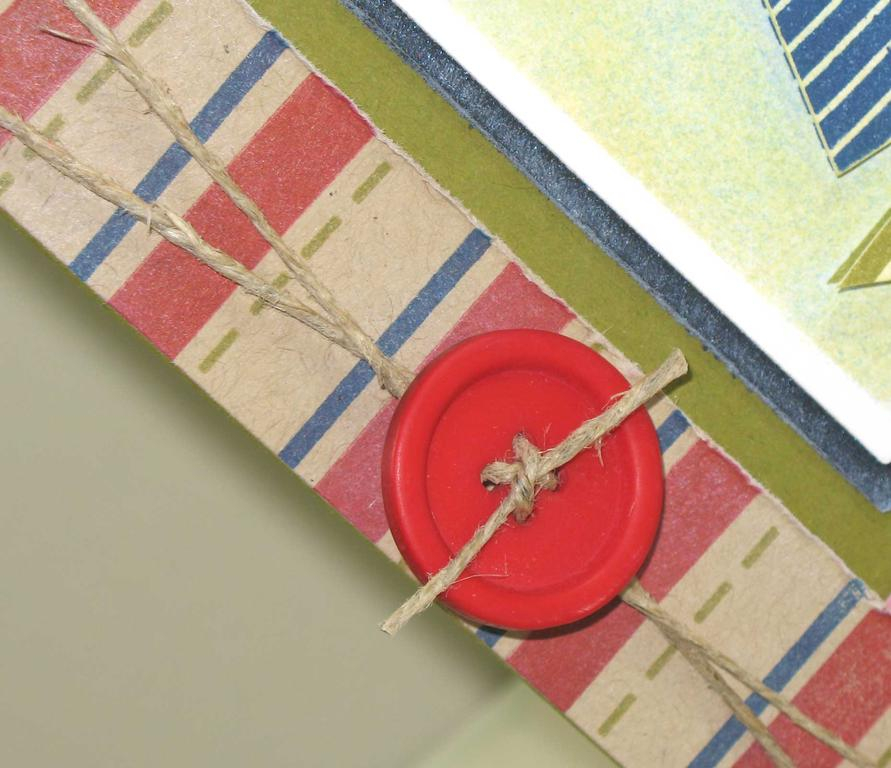 Stamps:  Men of Life, Faux Ribbon<br />
Paper:  Kraft, Night Sky Shimmer, SS White, Ripe...