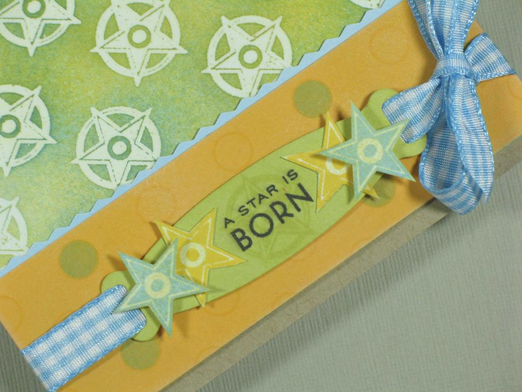 Stamps:  Background Basics - Stars, Favor It Baby, Polka Dot Basics<br />
Paper:  Kraft, SS...