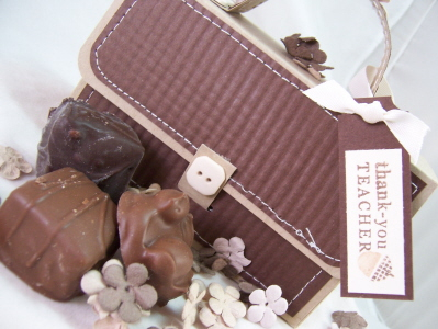 Briefcase <br />
<br />
Supplies:<br />
<br />
My Timeless Template- Purse-onality Clutch<br...