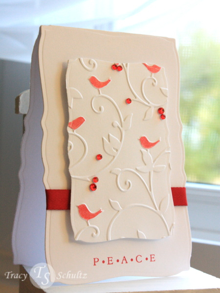 Simple holiday card for CMWC32.