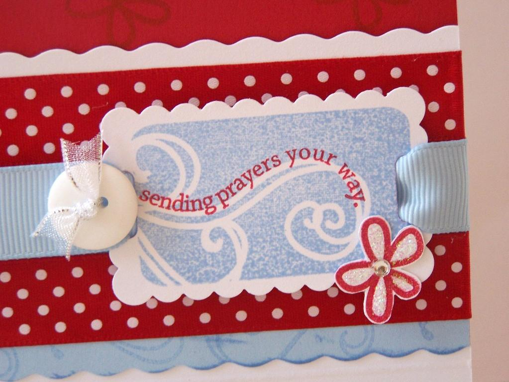 Stamps- Out of the Box and Out of the Box Sentiments <br />
Ink- Pure Poppy, blue<br />...