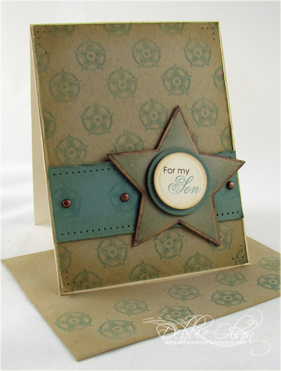 Background Basics and Men of Life: Son Card<br />
<br />
<br />
Stamps: Background Basics,...