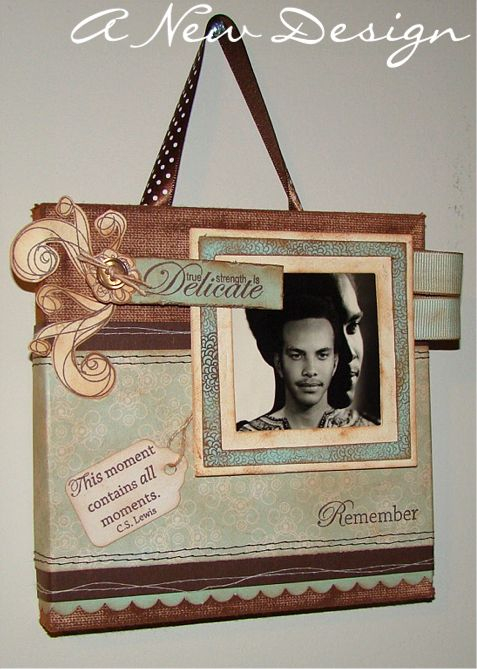Ashley Newell- http://ashleynewell.blogspot.com<br />
{Remember} Canvas Wall Decor<br />...