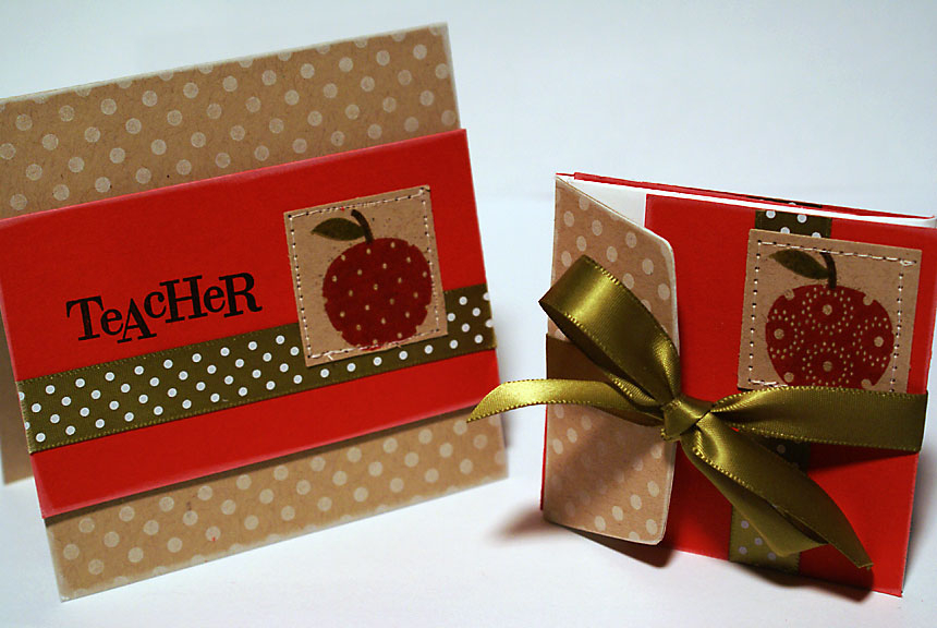 stamps: Teacher's Apple, Polka Dot Basics (Papertrey Ink)<br />
<br />
ink: Pure Poppy,...