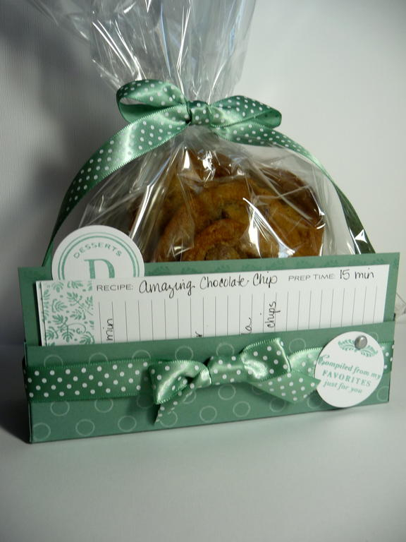 I used polka dot basics to stamp a white background on ocean tides cardstock.   I made a...