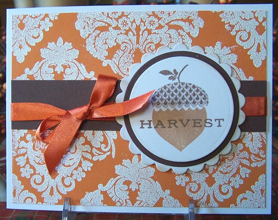 Fresh Fruits Harvest card