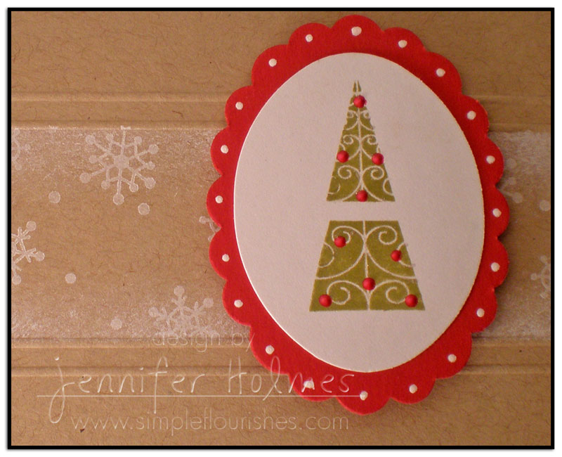 It was hard to show in the first photo, but there are two sets of score lines on this card.  I...