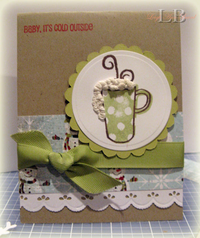 Based on Michelle Wooderson&#039;s Holiday Card Making 101 design. I used liquid applique for...