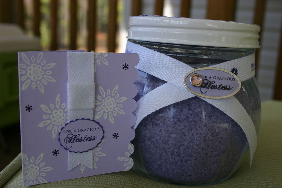 Bath Salts Gift Set<br />
For instructions and supply list, go to my blog...