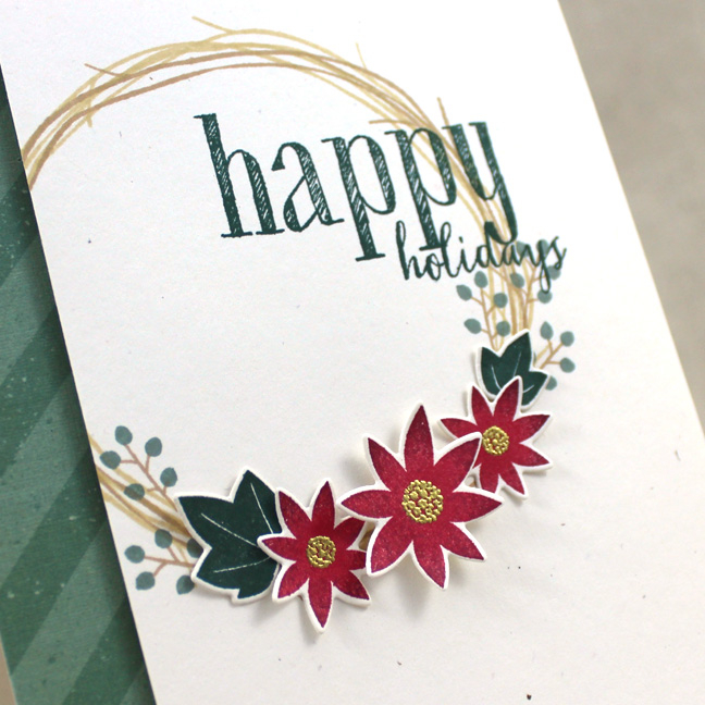 Stamps: Twig Wreath, Scribbled Sentiments - Papertrey Ink<br />
Cardstock: Rustic White, Twig...