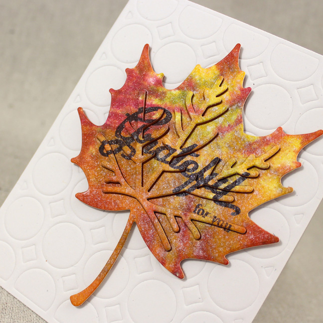 Stamps: Brushed Off, Enclosed: Leaf - Papertrey Ink<br />
Cardstock: Rustic White, Canyon Clay...