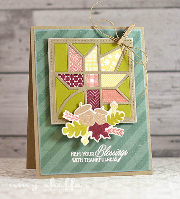 Stamps: Quilted: Autumn<br />
<br />
Dies: Quilted: Autumn<br />
<br />
Ink: Scarlet Jewel,...
