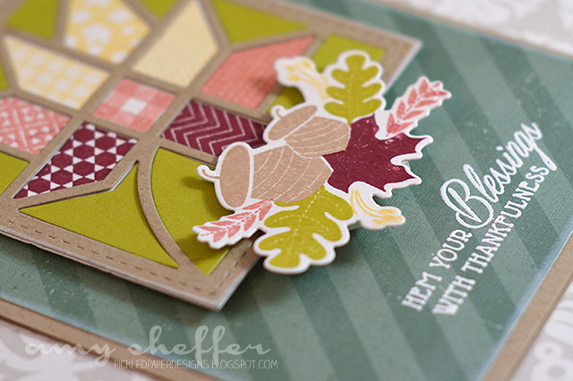 Stamps: Quilted: Autumn<br />
<br />
Dies: Quilted: Autumn<br />
<br />
Ink: Scarlet Jewel,...