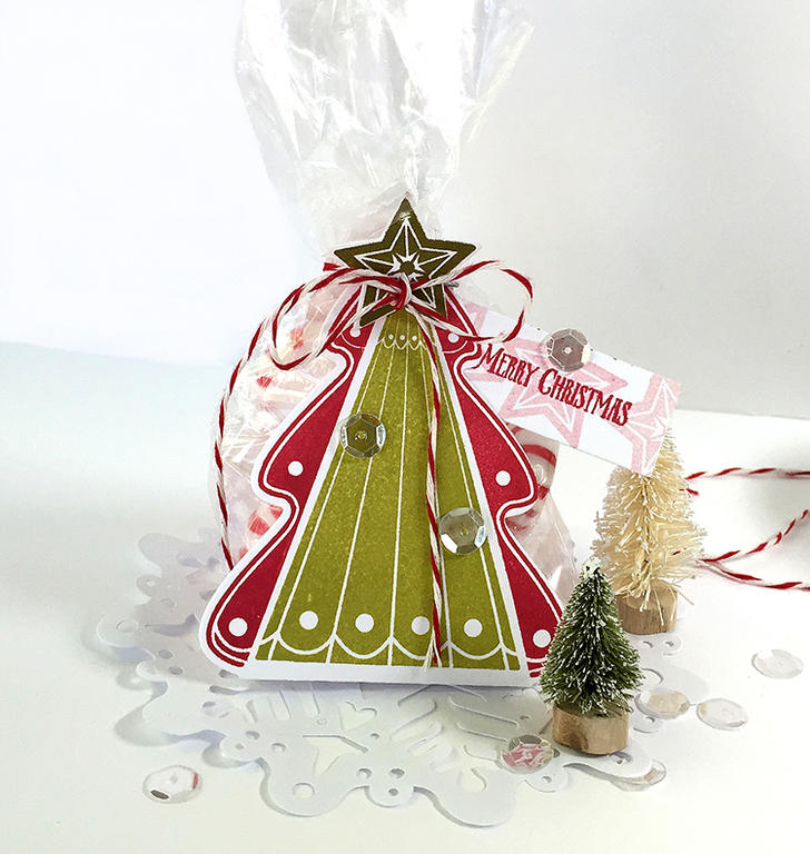STAMPS: Christmas Tree Change Up<br />
INK: Simply Chartreuse, Ripe Avocado, Pure Poppy, Sweet...