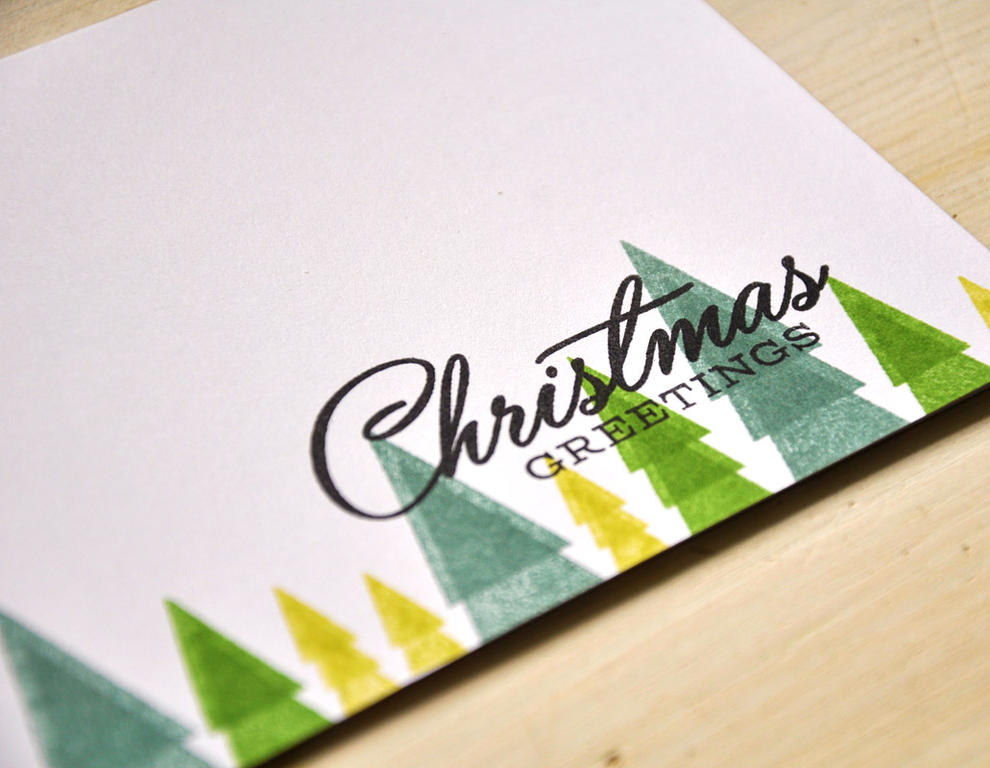 Stamps: Treetops Glisten<br />
Ink: Limeade Ice, Ocean Tides, New Leaf, and True Black<br />...