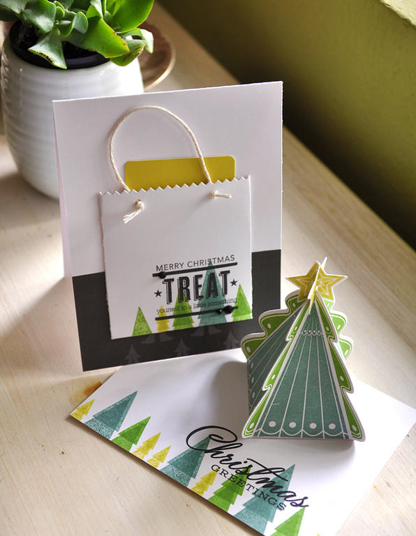 Stamps: Christmas Tree Change Up<br />
Ink: New Leaf, Ocean Tides, Limeade Ice, and True...