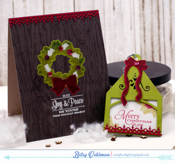 stamps: deck the halls<br />
ink: pure poppy, simply chartreuse, ripe avocado, pinefeather,...