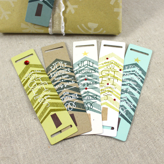 Stamps: Ribbon Slider Sentiments, O Tannenbaum, Polka Dot Basics - Papertrey Ink<br />...