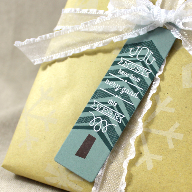 Stamps: Ribbon Slider Sentiments, O Tannenbaum, Polka Dot Basics - Papertrey Ink<br />...