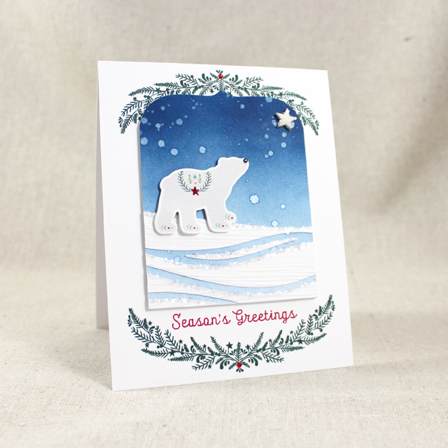 Stamps: Holiday Folk, Ribbon Slider Sentiments - Papertrey Ink<br />
Cardstock: Holiday Folk...