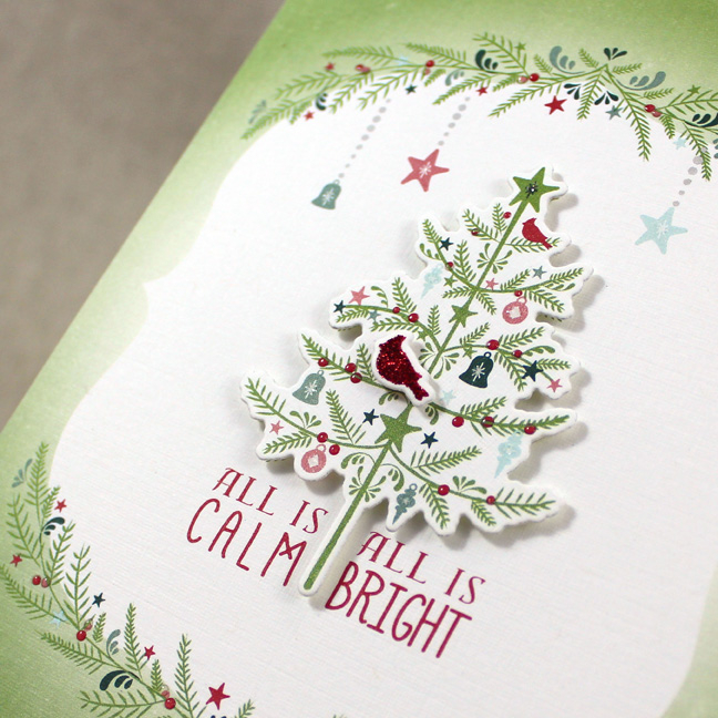 Stamps: Holiday Folk - Papertrey Ink<br />
Cardstock: Holiday Folk Kit, Fresh Snow Linen -...