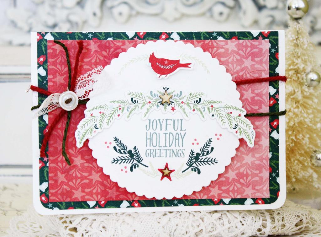 Papertrey Ink Supplies Used:<br />
MIM Mini Kit:  Holiday Folk<br />
Tools:<br />
Scene It:...