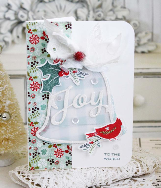 Papertrey Ink Supplies Used:<br />
Stamps:<br />
Enclosed:  Bell<br />
Tools:<br />
Enclosed...