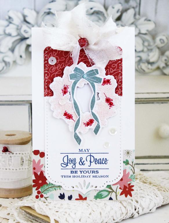 Papertrey Ink Supplies Used:<br />
Stamps:<br />
Deck the Halls<br />
Tools:<br />
Deck the...