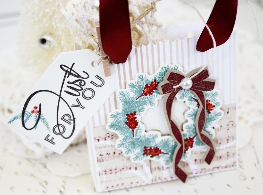 Papertrey Ink Supplies Used:<br />
Stamps:<br />
In the Bag, Deck the Halls<br />
Ink:<br />...